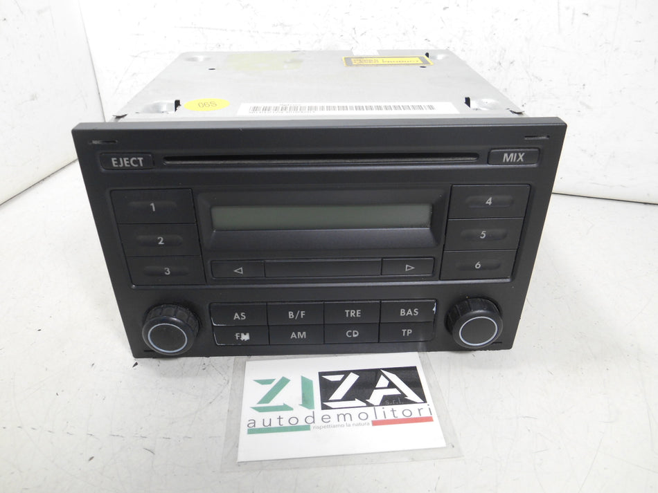 Autoradio Lettore CD VW Polo 9N3 2005 6Q0035152