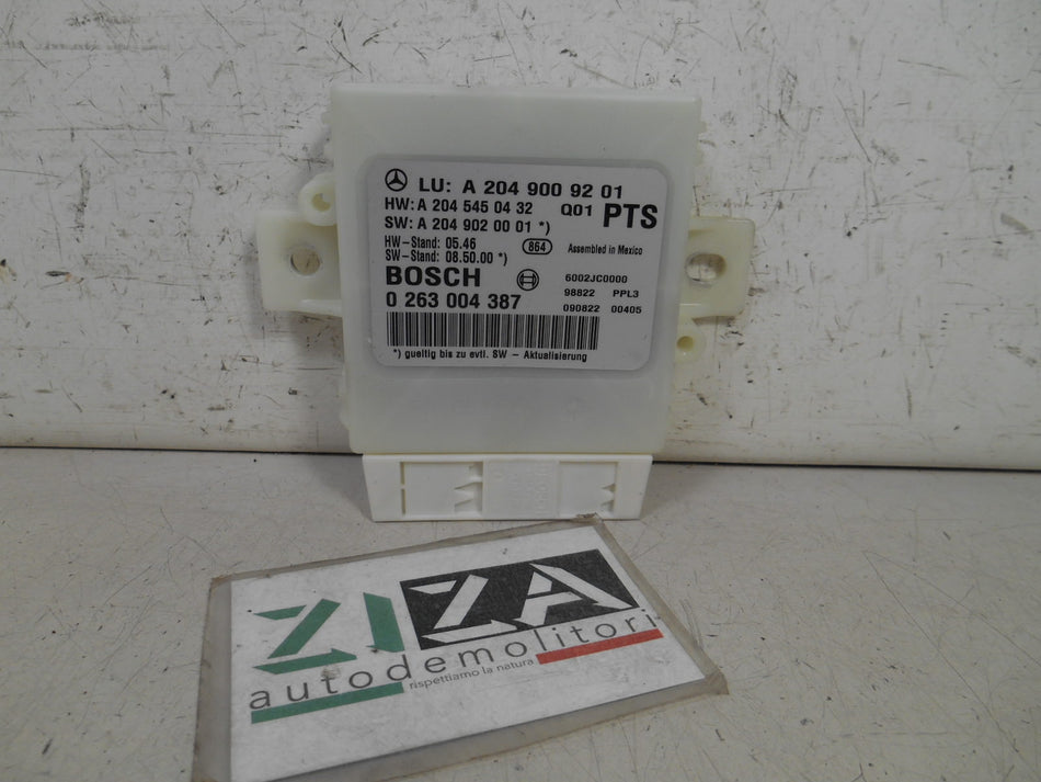 Centralina PDC Sensori Parcheggio Mercedes GLK X204 2009 A2049009201