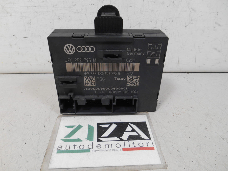 Centralina Porta Posteriore Sinistra Audi A6 C6 SW 2009 8K0959795M