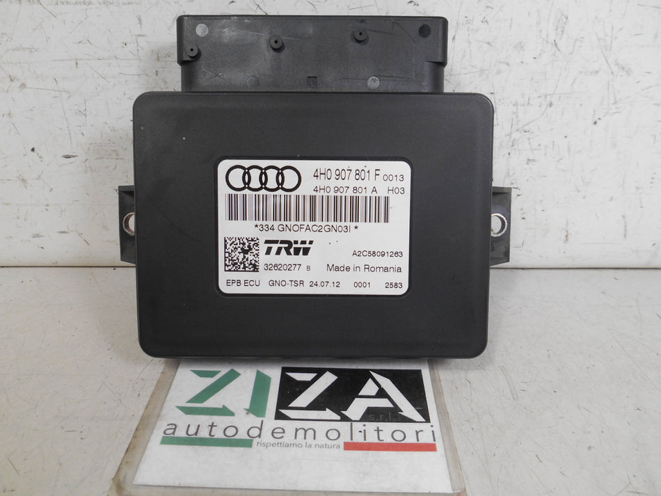 Centralina Freno Stazionamento Audi A6 C7 2012 4H0907801F