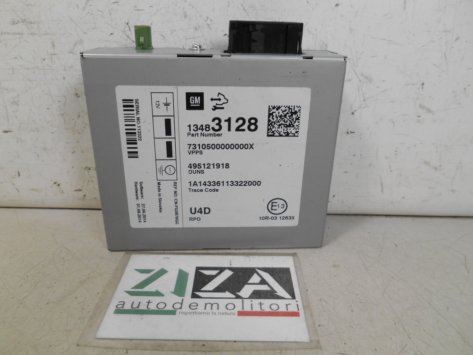 Centralina Radio Opel Mokka 2015 13483128