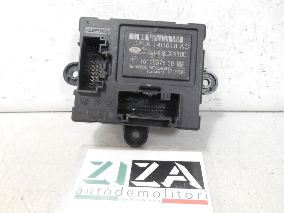 Centralina Porta Anteriore Sinistra Range Rover Sport 2014 DPLA-14D618-AC