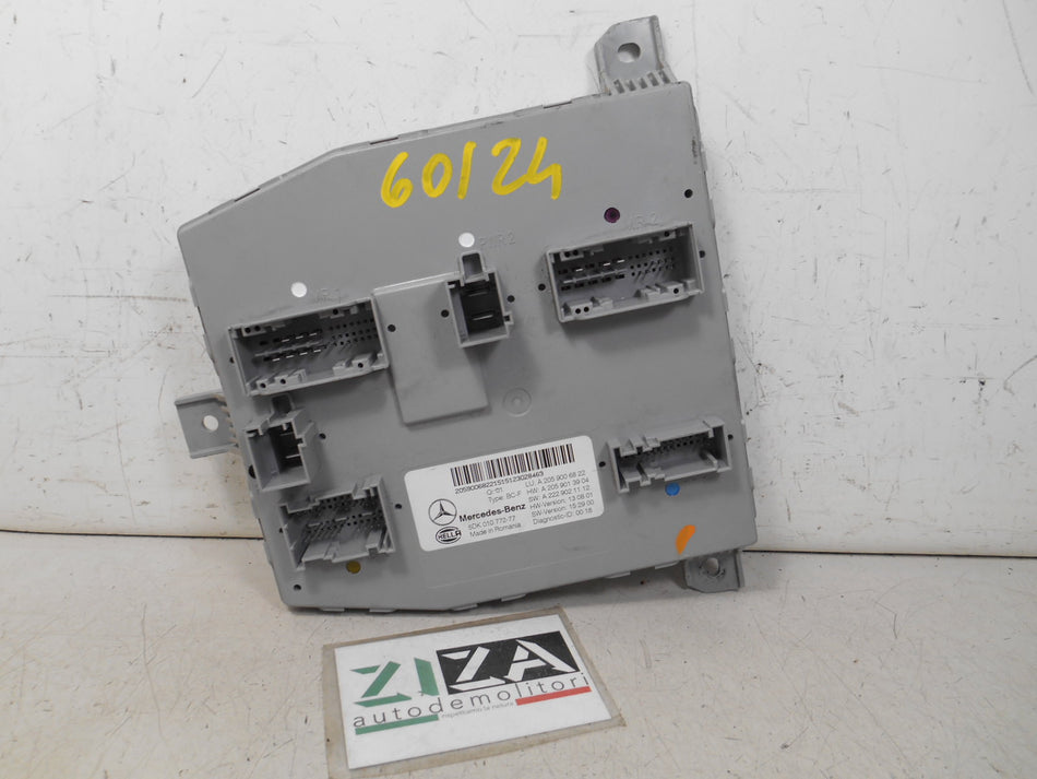 Centralina Body Computer Mercedes W205 S205 2016 A2059006822