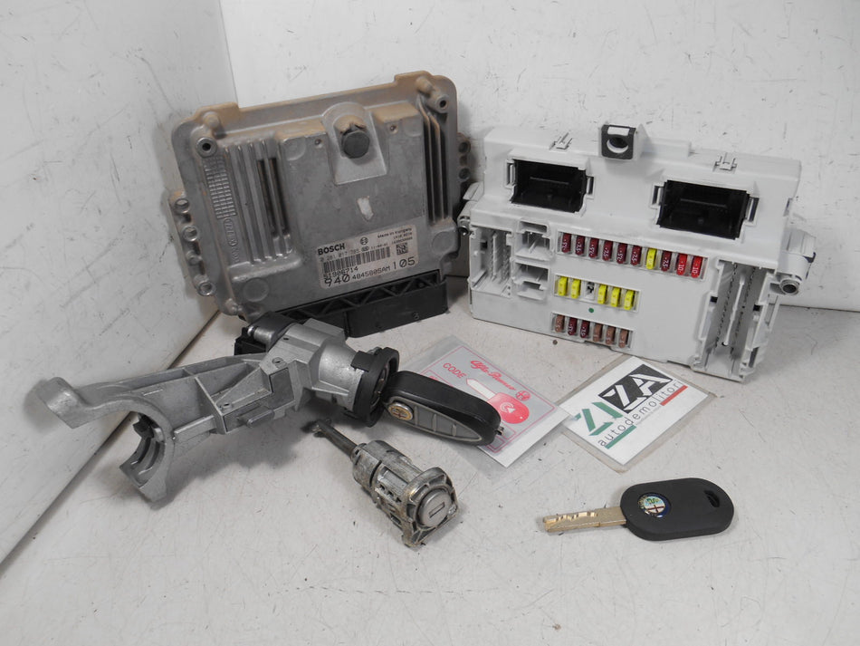 Kit Chiave ECU Alfa Giulietta 1.6 JTDM 105cv 940A3000 2011 51906714 50521889
