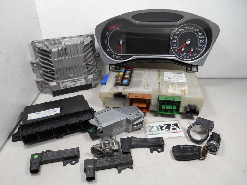 Kit Chiave ECU Ford Mondeo III 2.0 TDCI 140cv QXBA 2009 7G91-12A650-UH