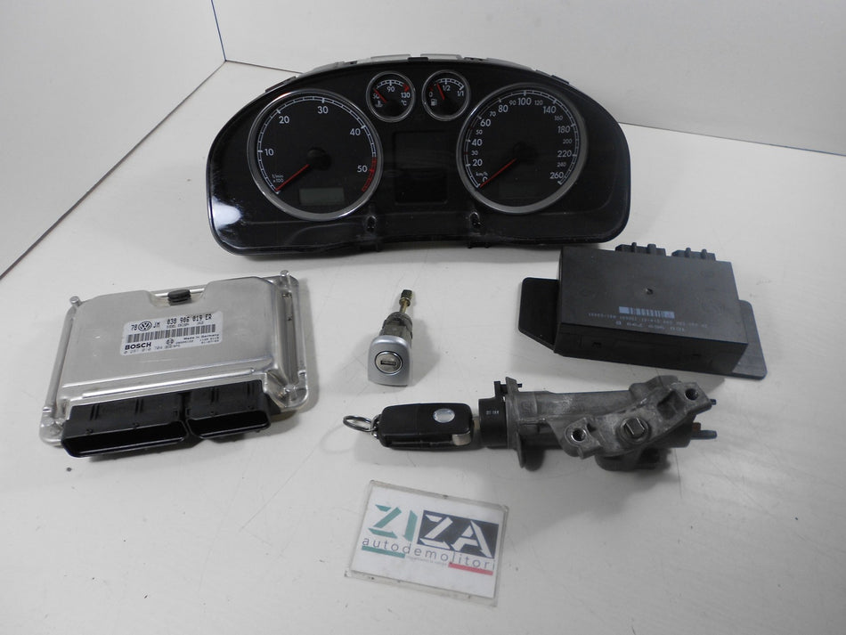 Kit Chiave ECU VW Passat 3BG 1.9 130cv AWX 2001 038906019ER 3B0920826A