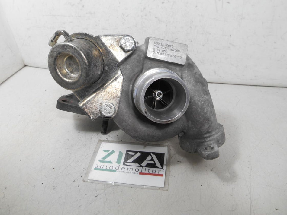 Turbina Fiat Scudo 1.6 HDI 66.2kw 90cv 9HU 2007 TD025 49173-07506