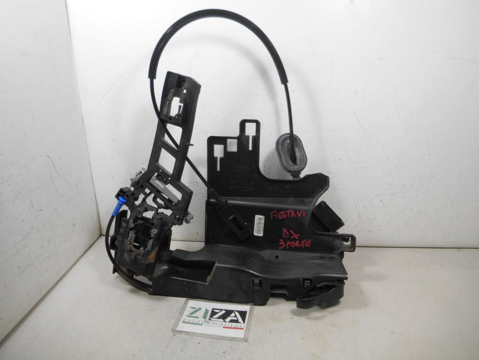 Serratura Elettrica Anteriore Destra Ford Fiesta VI 3 Porte 2010 8A6A-A21812-BE 4 Pin