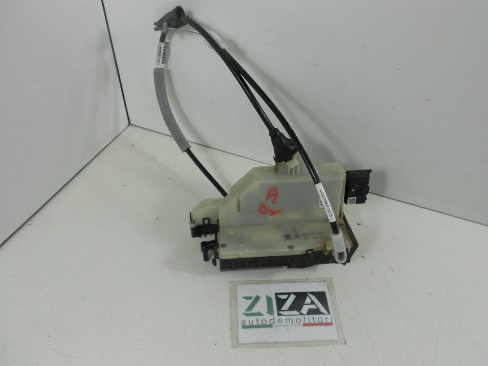Serratura Elettrica Anteriore Destra Peugeot 2008 I 2015 9812500780 5 Pin