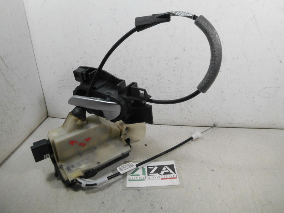 Serratura Elettrica Anteriore Sinistra Peugeot 208 I 2019 9812500880 6 Pin