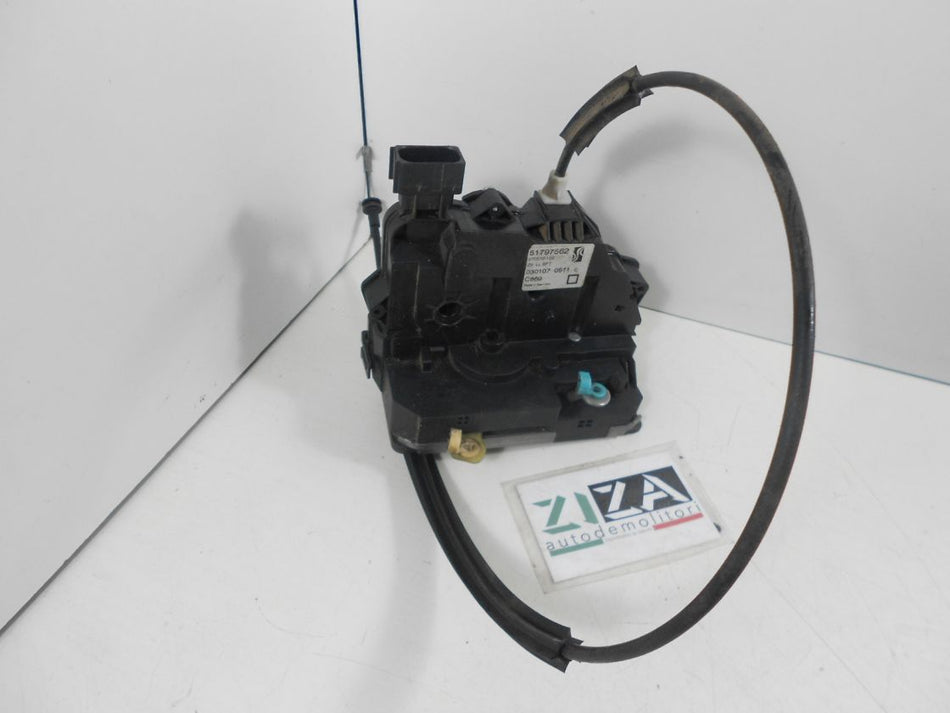 Serratura Elettrica Anteriore Destra Fiat Grande Punto 3P 2007 6 Pin 51797562