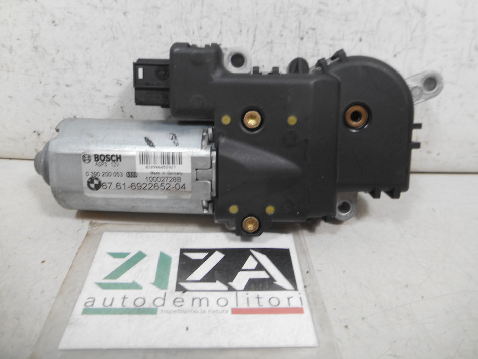 Motorino Tetto Apribile BMW X3 E83 2006 67.61-6922652-04 0390200053