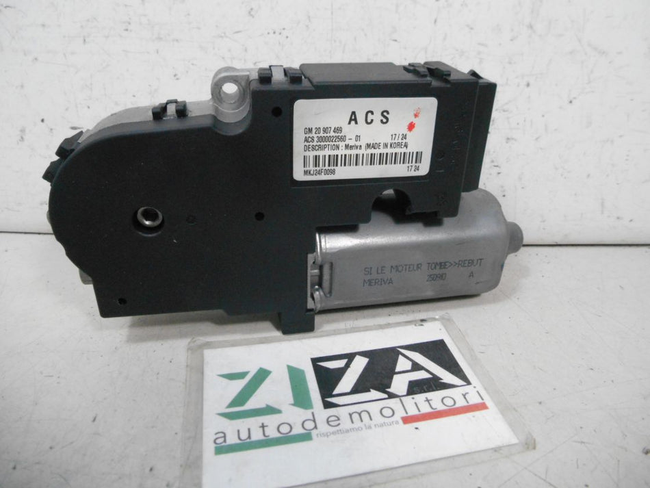 Motorino Tetto Apribile Opel Meriva B 2011 20907469