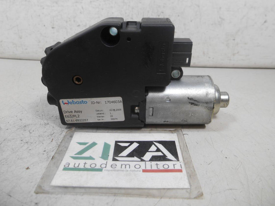 Motorino Tetto Apribile BMW E87 2005 1704603A 67.61-6922257
