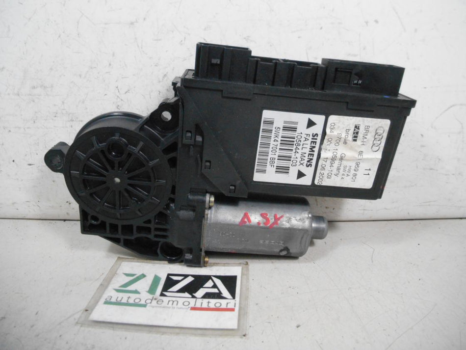 Motorino Alzacristalli Anteriore Sinistro Audi A4 B6 2002 8E1959801 105844-103