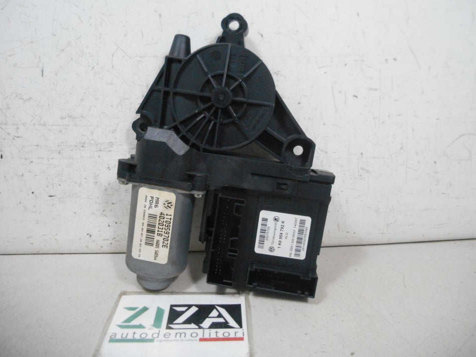 Motorino Alzacristalli Anteriore Destro VW Touran 2007 1K0959792K 1T0959702E