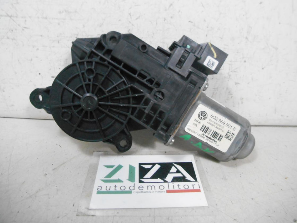 Motorino Alzacristalli Anteriore Destro VW Multivan T5 2008 6Q2959801E