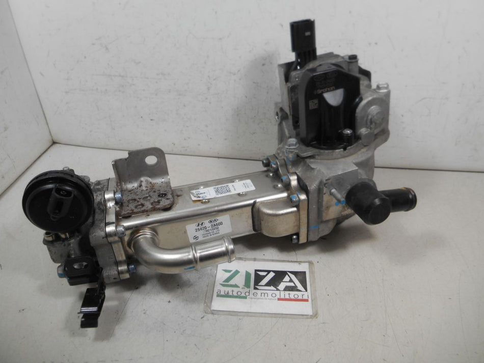 Radiatore + Valvola EGR Kia Rio IV 1.4 57kw D4FC 2018 28416-2A780 28420-2A600 28410-2A600