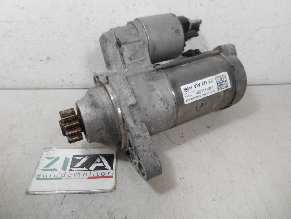 Motorino Avviamento Audi A3 8V 1.6 81kw 110cv DBK 2016 02Z911024L