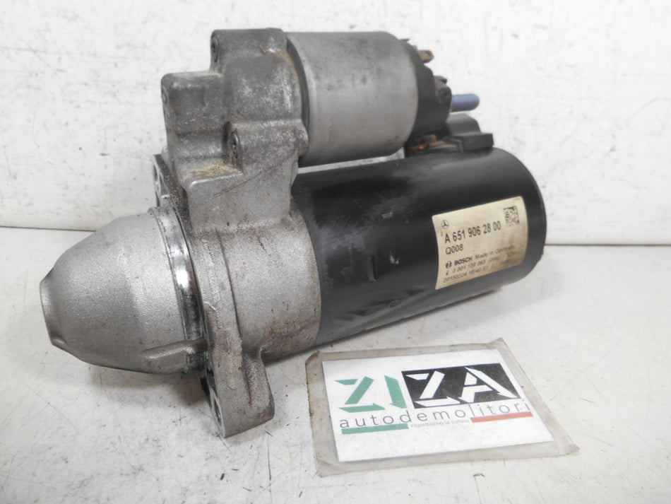 Motorino Avviamento Mercedes W205 C250 2.2 150kw 2015 A6519062800