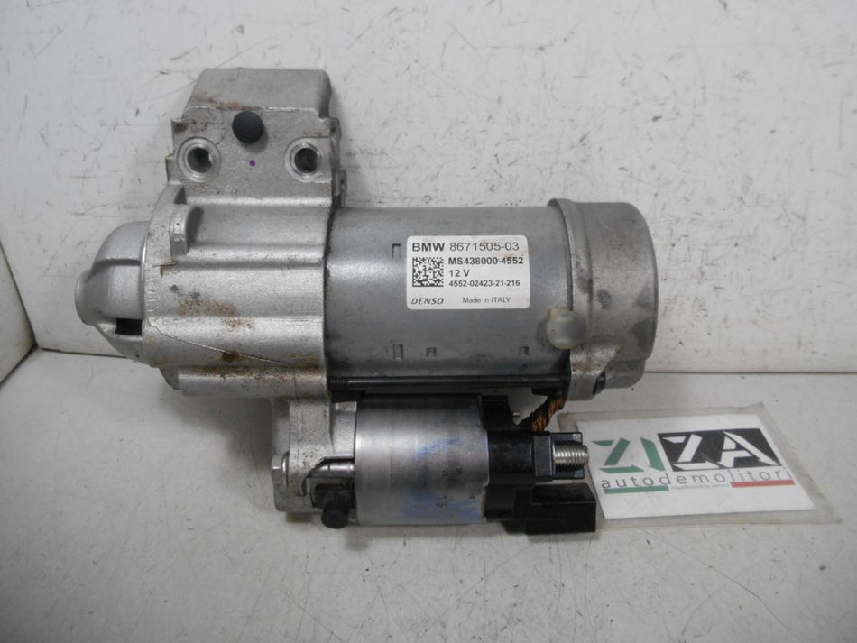 Motorino Avviamento BMW X4 G02 3.0 360cv 2022 8671505-03 MS438000-4552