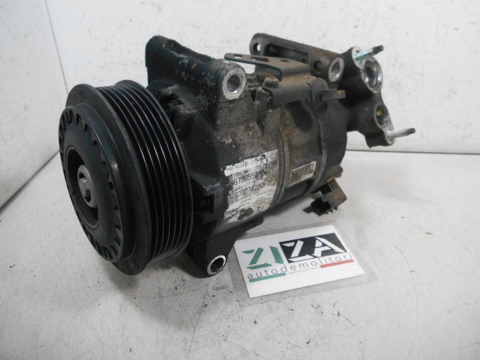 Compressore A/C Peugeot 308 II 2.0 110kw 150cv AH01 2014 9675655880-01 9809274280-01