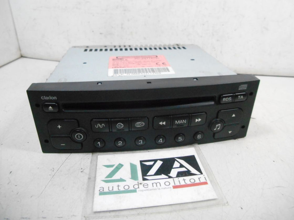 Autoradio Lettore CD Citroen C3 I 2004 96565718XT