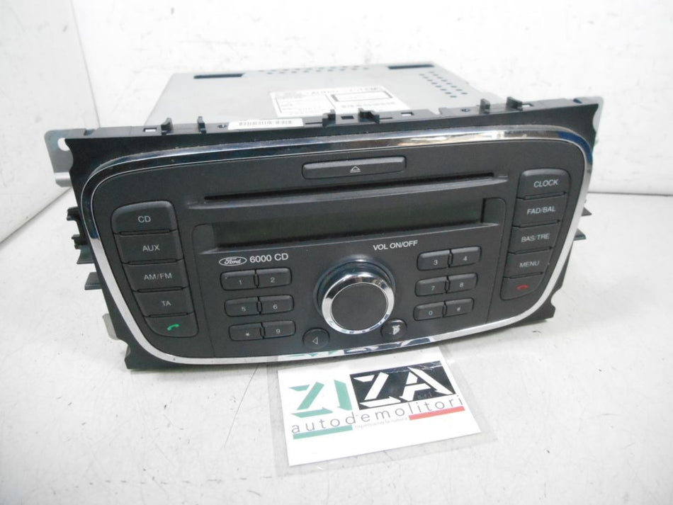 Autoradio Lettore CD Ford Focus II 2007 7M5T-18C815-BA CODICE OK