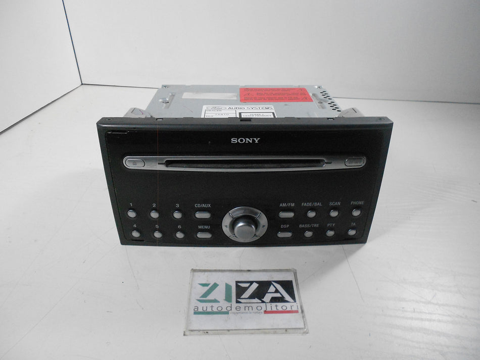 Autoradio Lettore CD Ford Focus II 2005 4M5T-18C815-BE CODICE OK