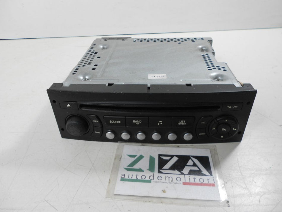 Autoradio Lettore CD Peugeot 207 2012 96775574XT-00