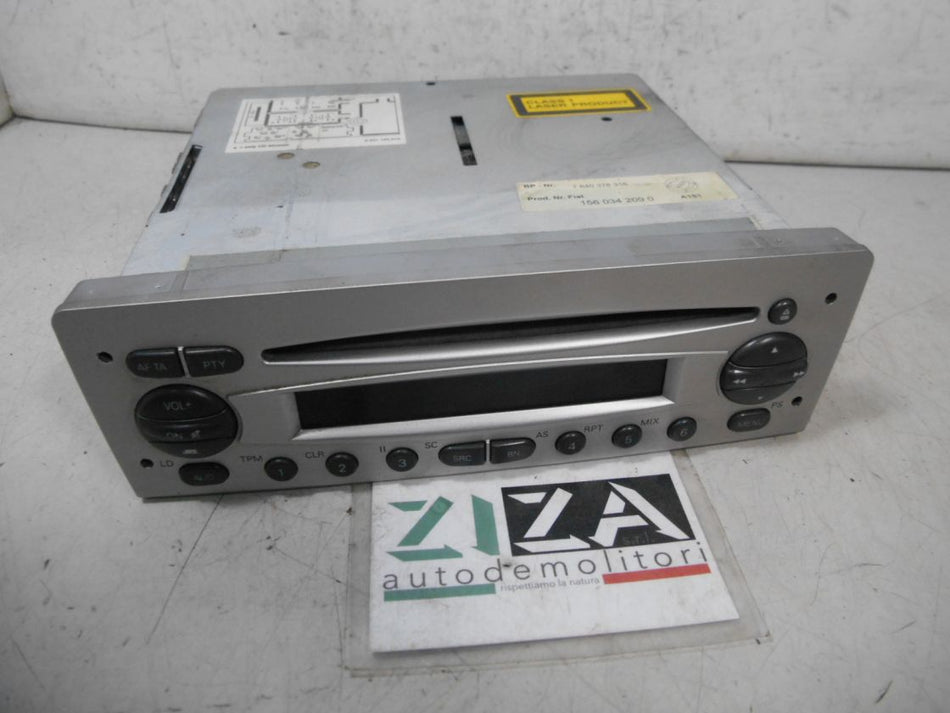 Autoradio Lettore CD Alfa 156 2003 7640378316 1560342090