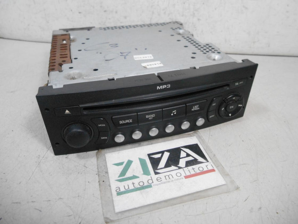 Autoradio Lettore CD Mp3 Citroen C3 I 2006 96627394XT-00
