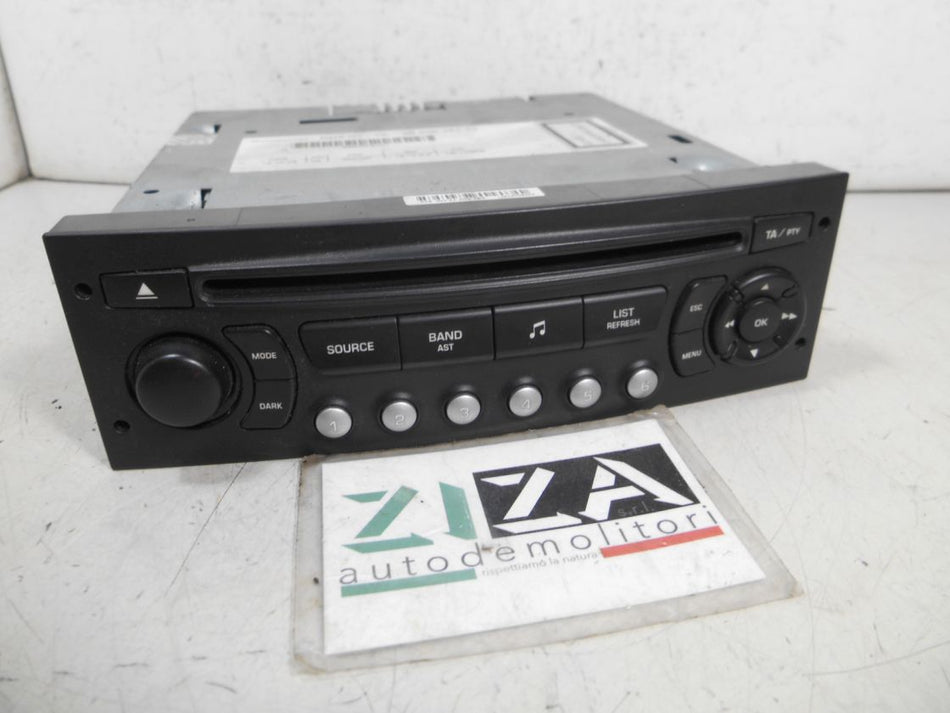 Autoradio Lettore CD Peugeot 307 2006 9660646477 7645038393