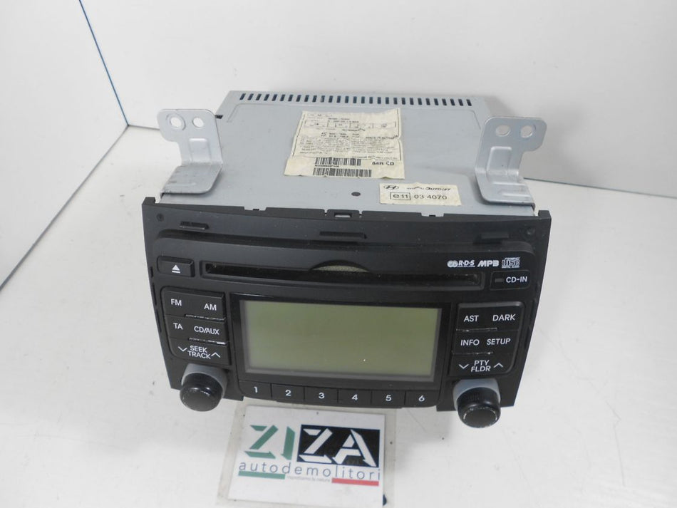 Autoradio Lettore CD Mp3 Hyundai i30 FD 2010 96160-2L200