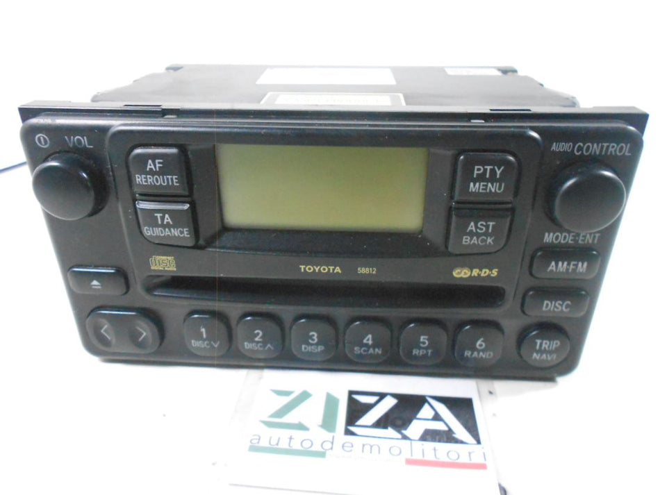 Autoradio Lettore CD Toyota RAV4 XA20 2004 86120-42130