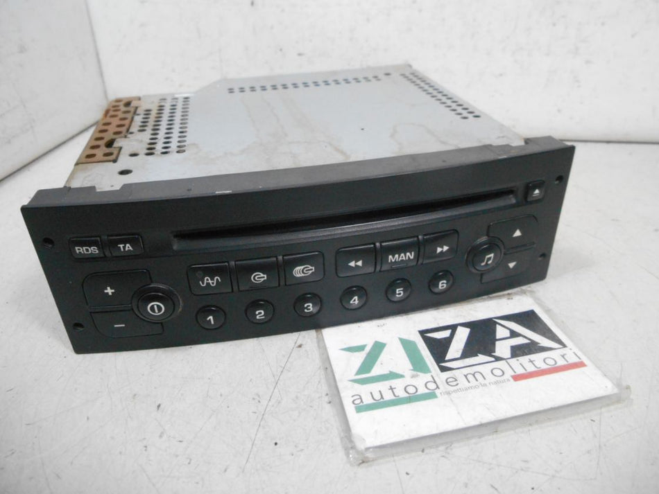 Autoradio Lettore CD Peugeot 206 2006 96599990XT-00 96599990XT