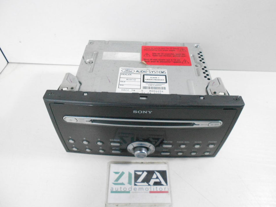 Autoradio Lettore CD MP3 Ford Focus II 2007 4M5T-18C815-BE CODICE OK