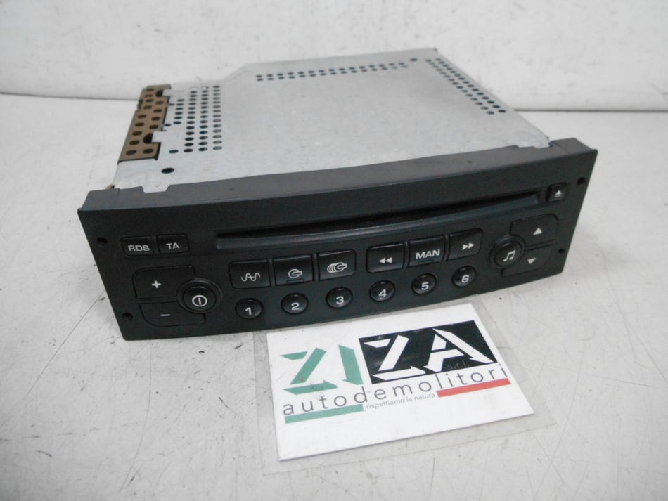 Autoradio Lettore CD Peugeot 206 2003 96489417XT