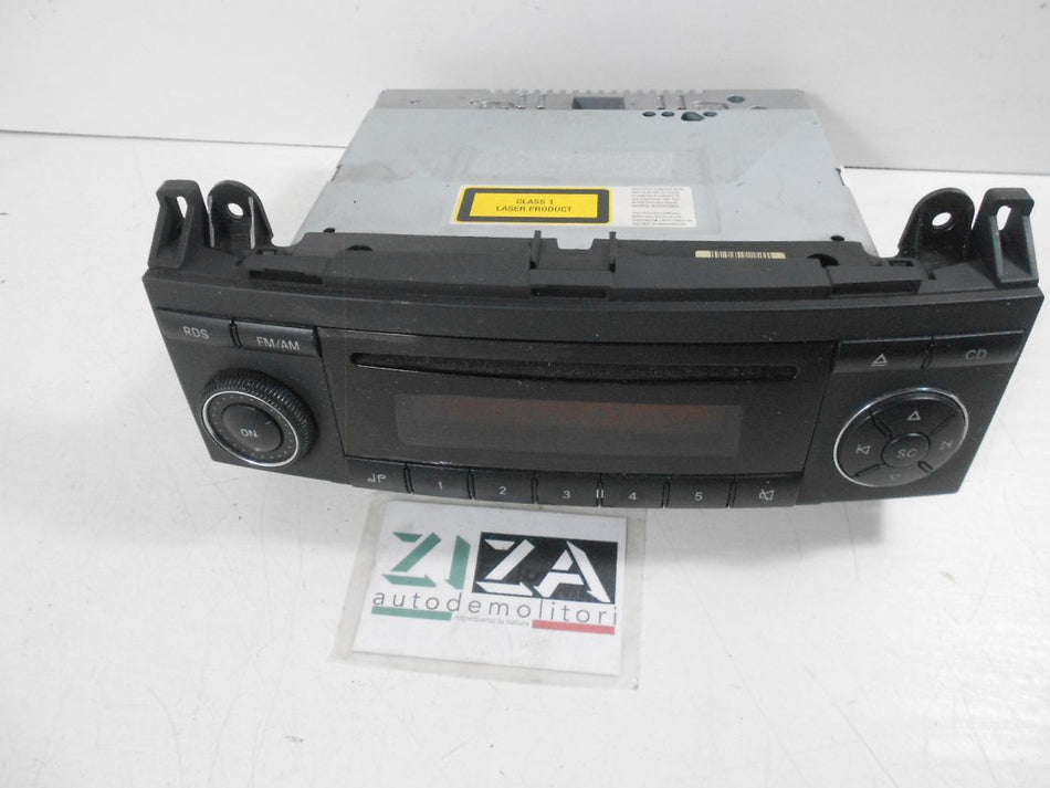Autoradio Lettore CD Mercedes W169 2006 A1698200086