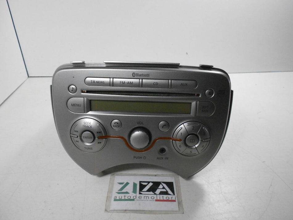 Autoradio Lettore CD Bluetooth Nissan Micra K13 2013 28185-1HA0A