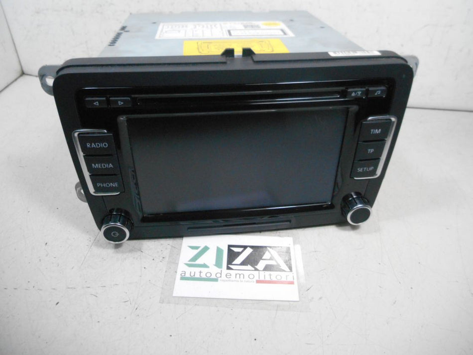 Autoradio Lettore CD Card SD VW Passat B7 2011 3C8035195 7647239360