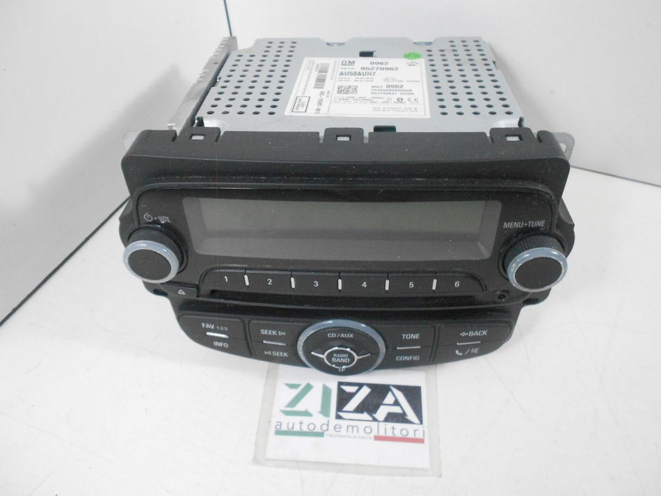 Autoradio Lettore CD Chevrolet Aveo T300 2012 95270962