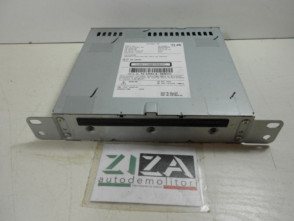 Lettore CD Peugeot 308 II 2014 9805593680 PU-3396A