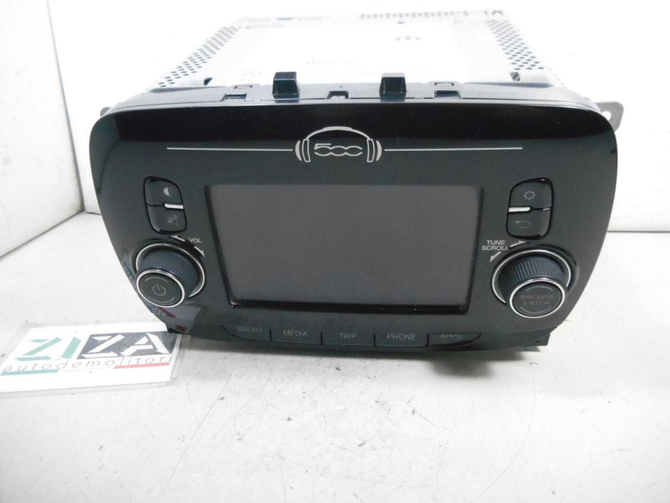 Autoradio Navigatore Bluetooth Fiat 500 312 Res 2017 07356248570