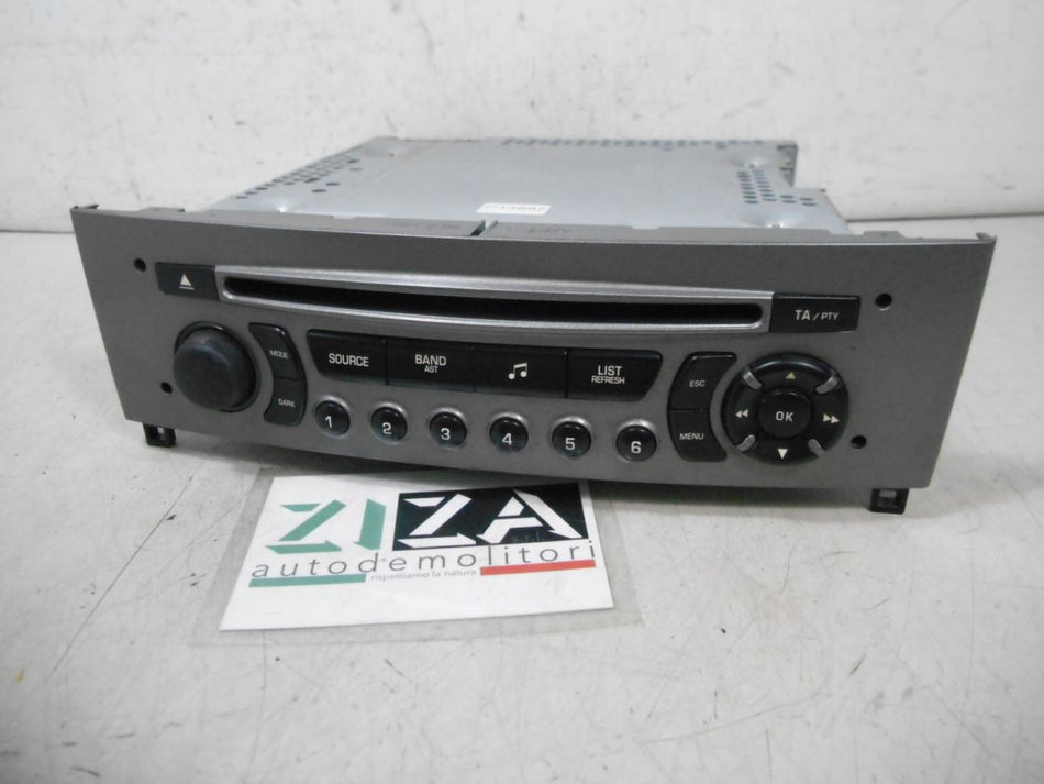 Autoradio Lettore CD Peugeot 308 I 2009 96662671XH-04