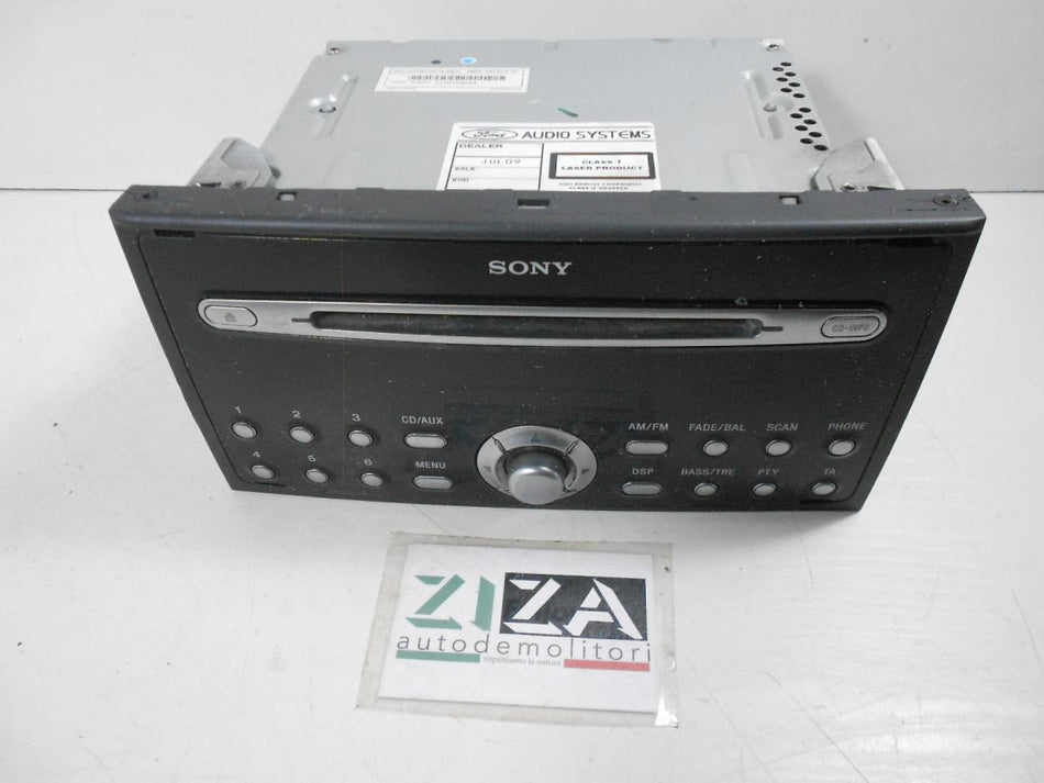 Autoradio Lettore CD Mp3 Ford Focus C-Max 2004 3M5T-18C815-EJ CODICE OK