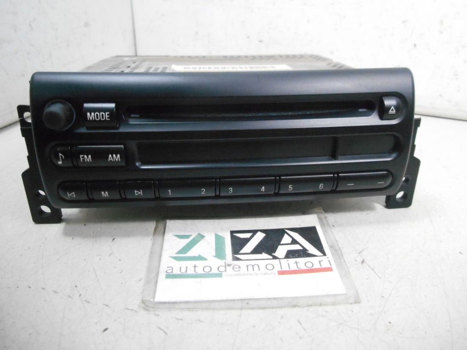 Autoradio Lettore CD Mini Cooper S R50 2003 65.12-6927904 SW40 HW41