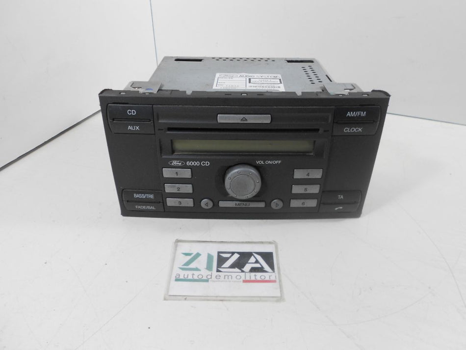 Autoradio Lettore CD Ford Focus II 2007 6S61-18C815-AH CODICE OK