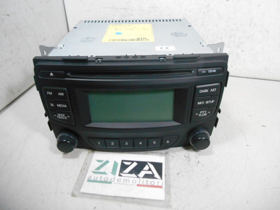 Autoradio Lettore CD Mp3 Hyundai ix20 2014 96160-1K050