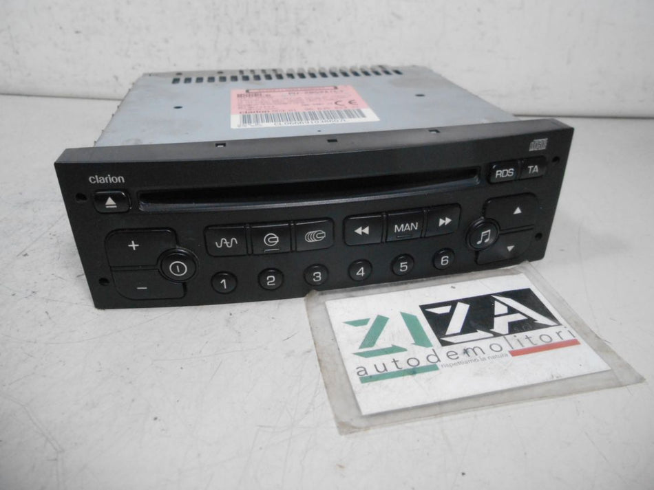 Autoradio Lettore CD Peugeot 206+ 2009 96635823XT PU-2859AL